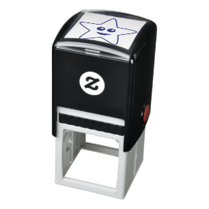 Happy Star Self-Inking Stamp