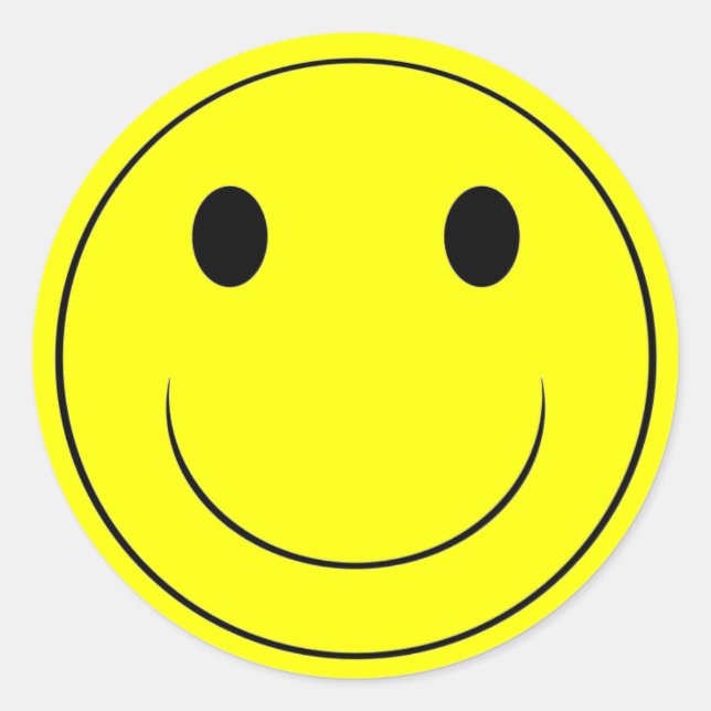 Happy Sticker - EXTRA LARGE (Front)