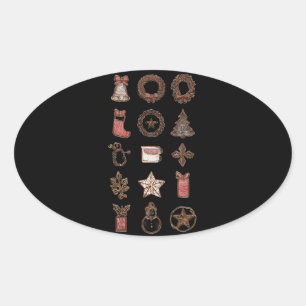 Happy stickers Christmas