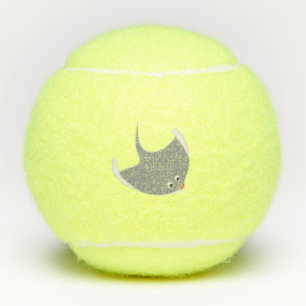 Happy Stingray Tennis Balls