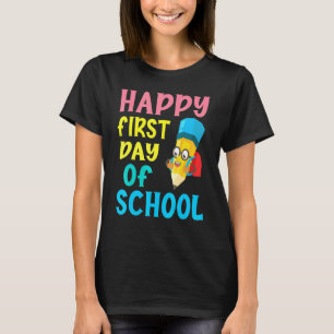 Happy Student Back To School Team 2nd Grade Autism T-Shirt