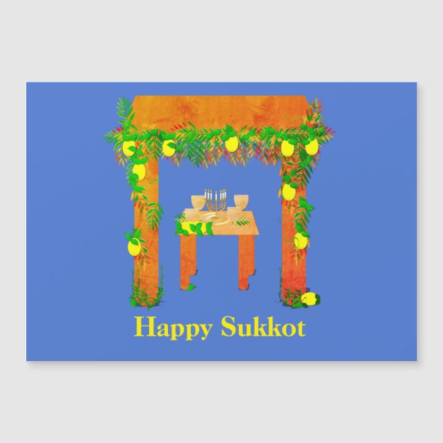 Happy Sukkot ,Personalised (Front)