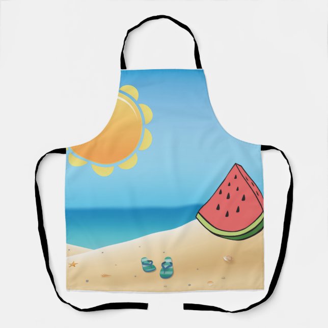 happy summer apron (Front)