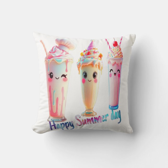 Happy Summer day  Cushion (Front)