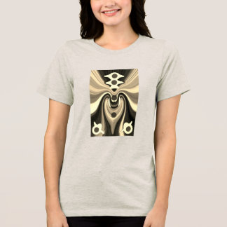 Happy summer holidays stylish trendy Tri-Blend shirt