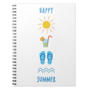 Happy Summer Photo Notebook