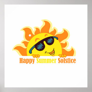 happy summer solstice 2024 poster
