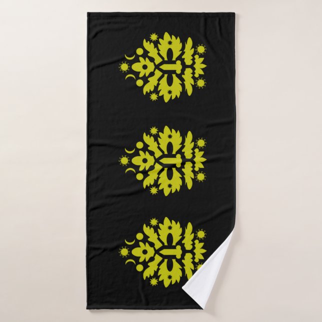 happy summer solstice Midsummer  Bath Towel (Bath Towel)