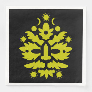 happy summer solstice Midsummer Napkin