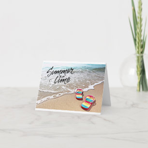 HAPPY **SUMMER TIME BIRTHDAY** TO YOU CARD