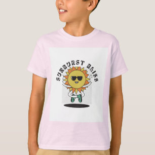 Happy Sun Cartoon Tee Kids 