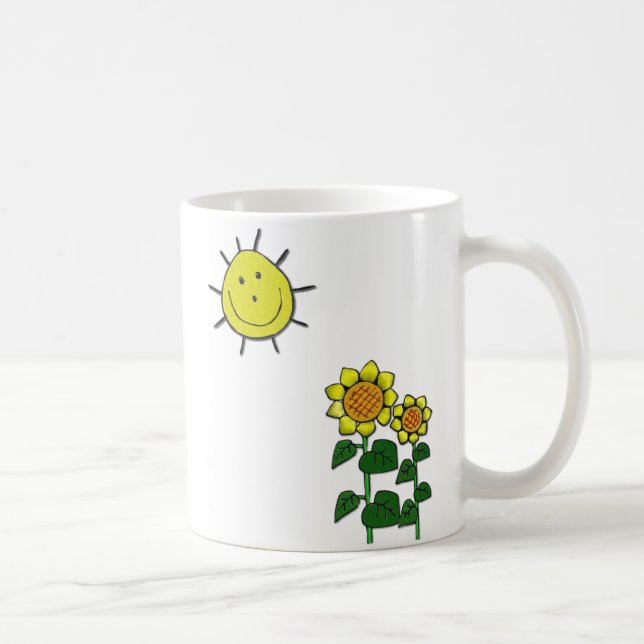 Happy Sun Coffee Mug (Right)