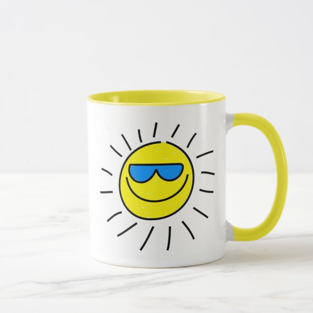 Happy Sun Mug (Right)