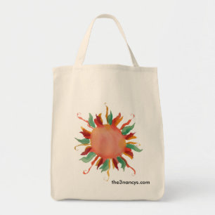 Happy Sun Organic Tote Bag