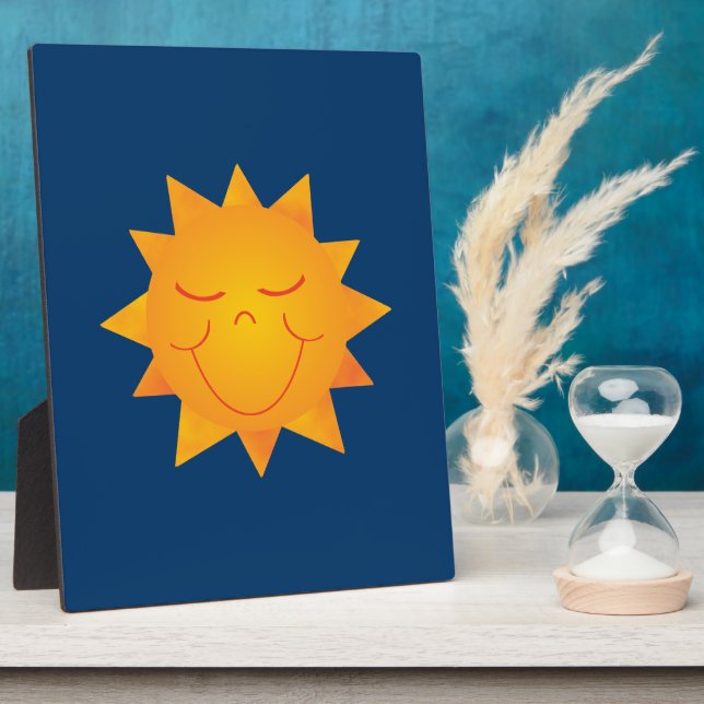 Happy Sun Plaque (Side)
