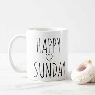 HAPPY SUNDAY COFFEE MUG
