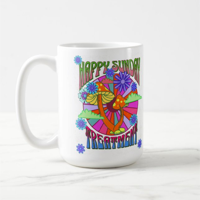 HAPPY SUNDAY MUG (Left)