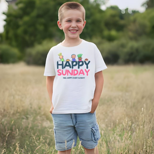 Happy sunday  T-Shirt (Creator Uploaded)