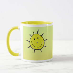 Happy Sunshine and Sunflowers Mug
