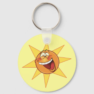 Happy Sunshine Key Ring
