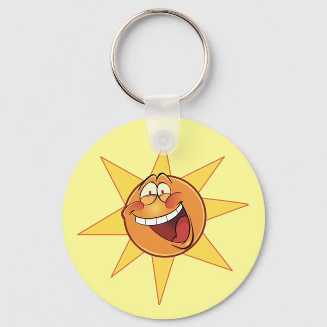 Happy Sunshine Key Ring (Front)