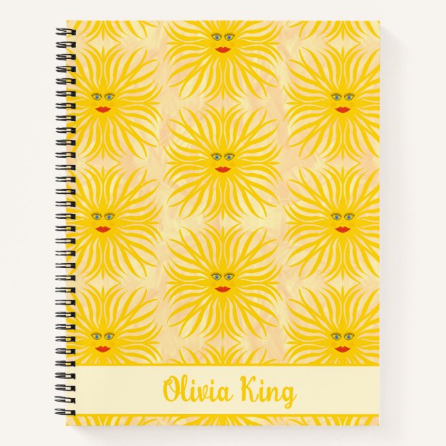 Happy Sunshine Notebook (Front)