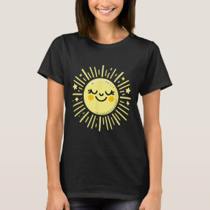 Happy Sunshine Summer Vacation Sun T-Shirt