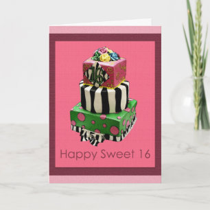 Happy Sweet 16! Birthday Card