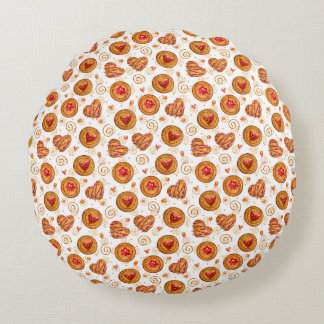 happy Sweet Delights: Celebrate Cookie Day with De Round Cushion