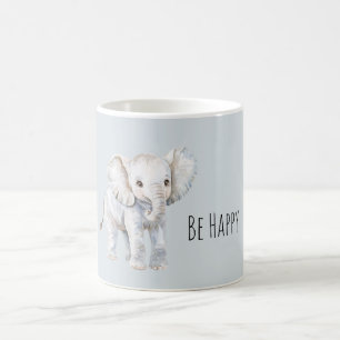 Happy Sweet Elephant Coffee Mug