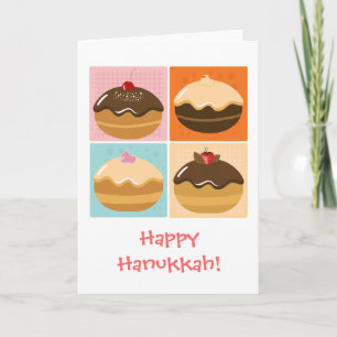 Happy Sweet Hanukkah Holiday Card