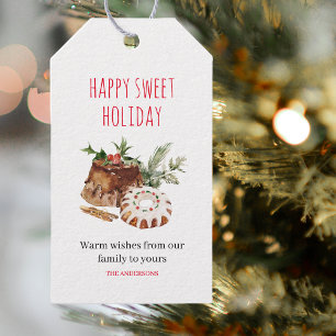 Happy Sweet Holiday   Christmas Gift Tags