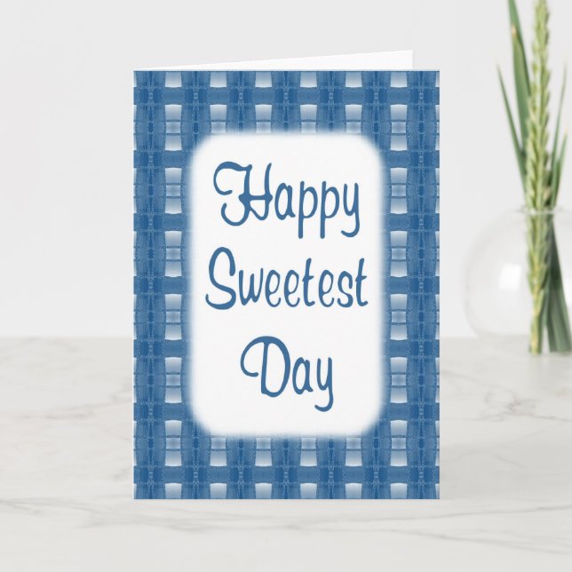 Happy Sweetest Day Card (Front)