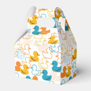 Happy Swimming a Paddling of Ducks Pattern II Favour Box