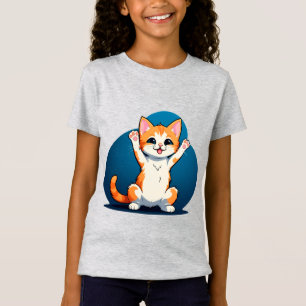 Happy Tabby Kitten T-Shirt