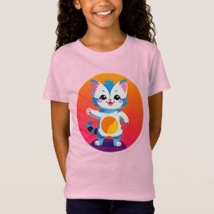 Happy Tabby Kitten T-Shirt