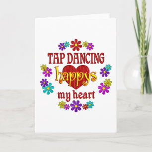 Happy Tap Dancing Card