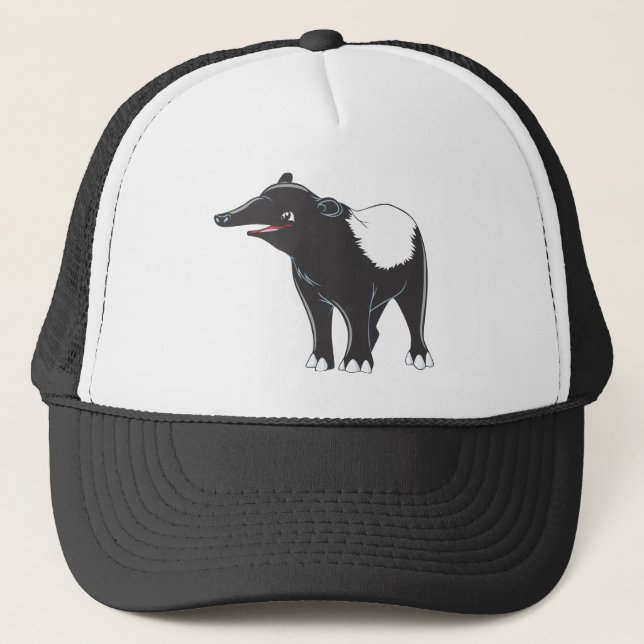 Happy Tapir Trucker Hat (Front)