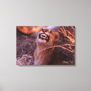Happy Tau Canvas Print