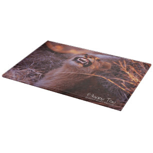 Happy Tau Cutting Board