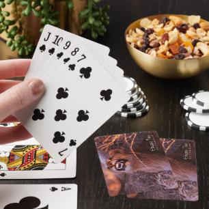 Happy Tau (Lion) Cub Playing Cards