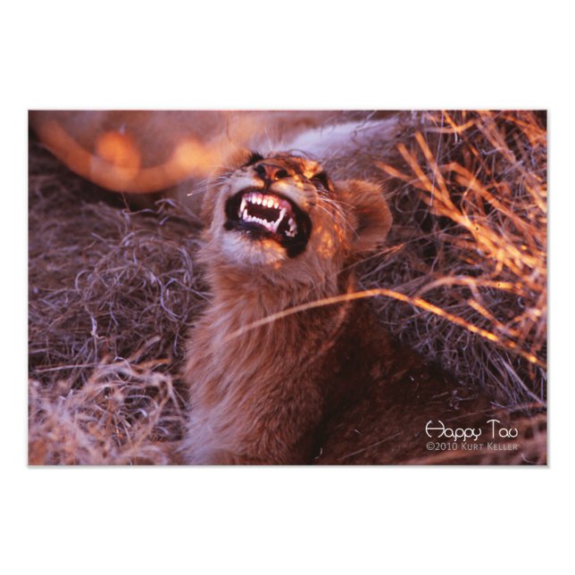 Happy Tau Photo Print (Front)