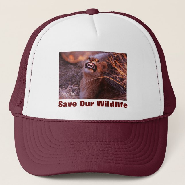 Happy Tau Save Our Wildlife Hat (Front)
