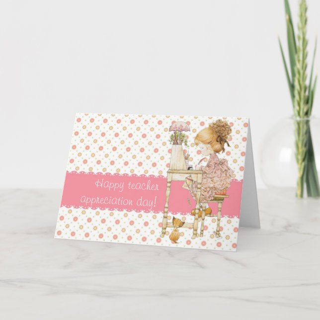Happy teacher appreciation day! card (Front)
