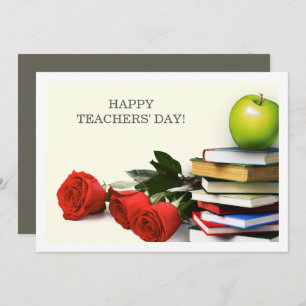 Happy Teachers' Day Custom Card