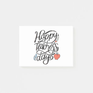 Happy Teachers Day Post-it Notes