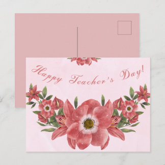 Happy Teachers Day Postcard