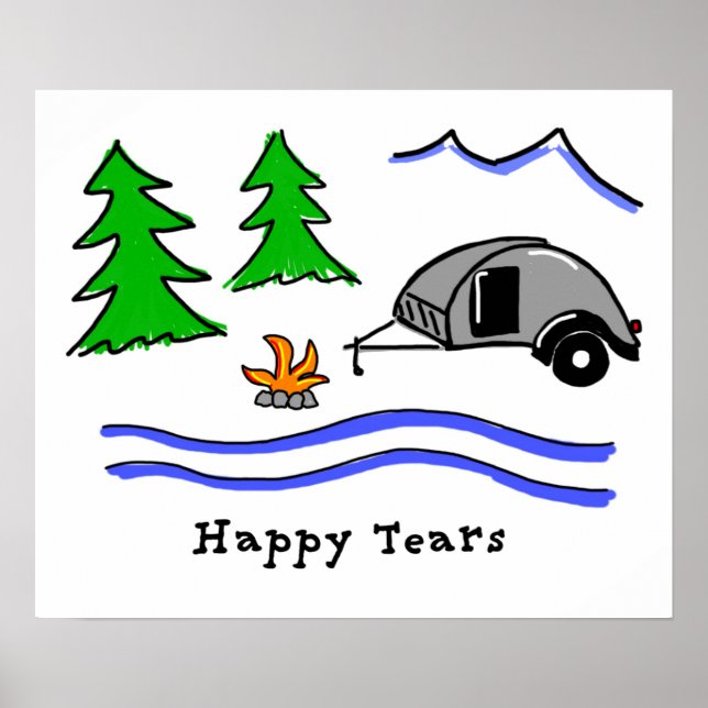 Happy Tears Poster (Front)