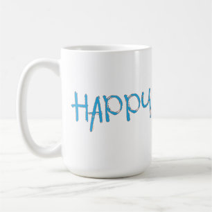 HAPPY Tee - Colourful Graphic Cool Coffee Mug