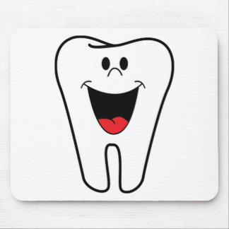 Happy teeth customisable for your Dental practice Mouse Mat